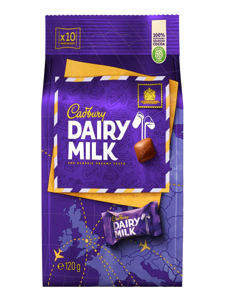 Cadbury Dairy Milk Chunks Bag 120g Frankfurt Airport Online Shopping