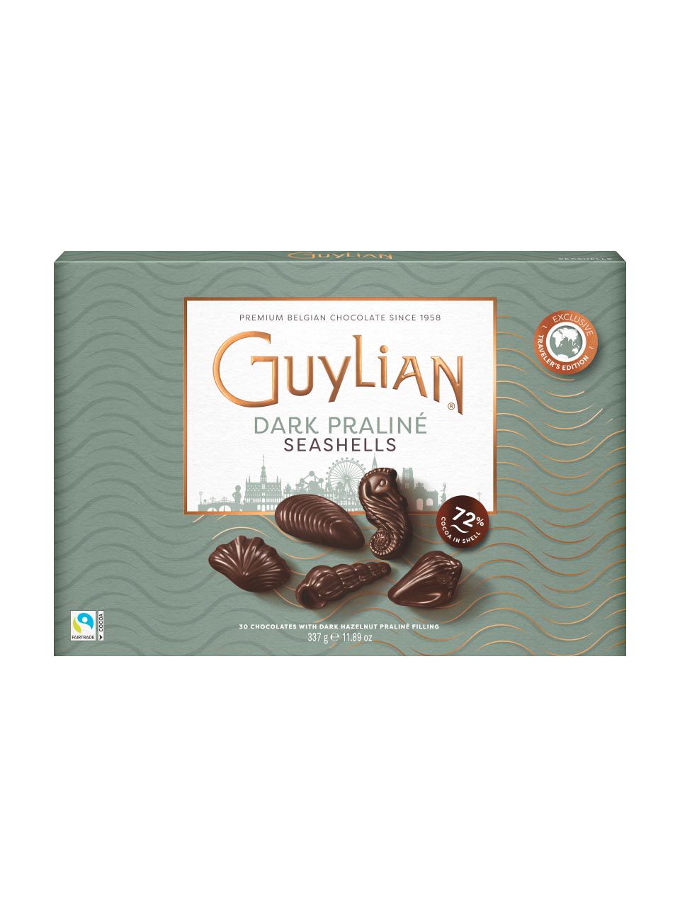 Belgian Chocolate Dark 72% - Guylian - 100 g