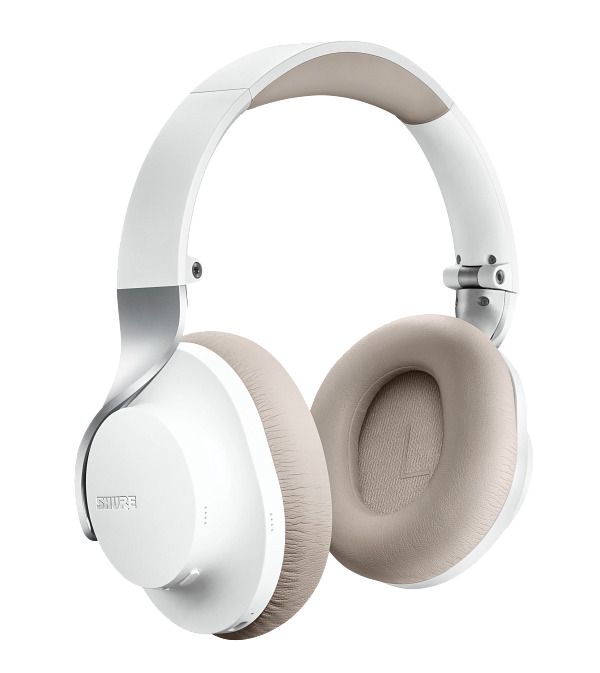 Shure AONIC 40 Wireless Noise Cancelling Headphones white