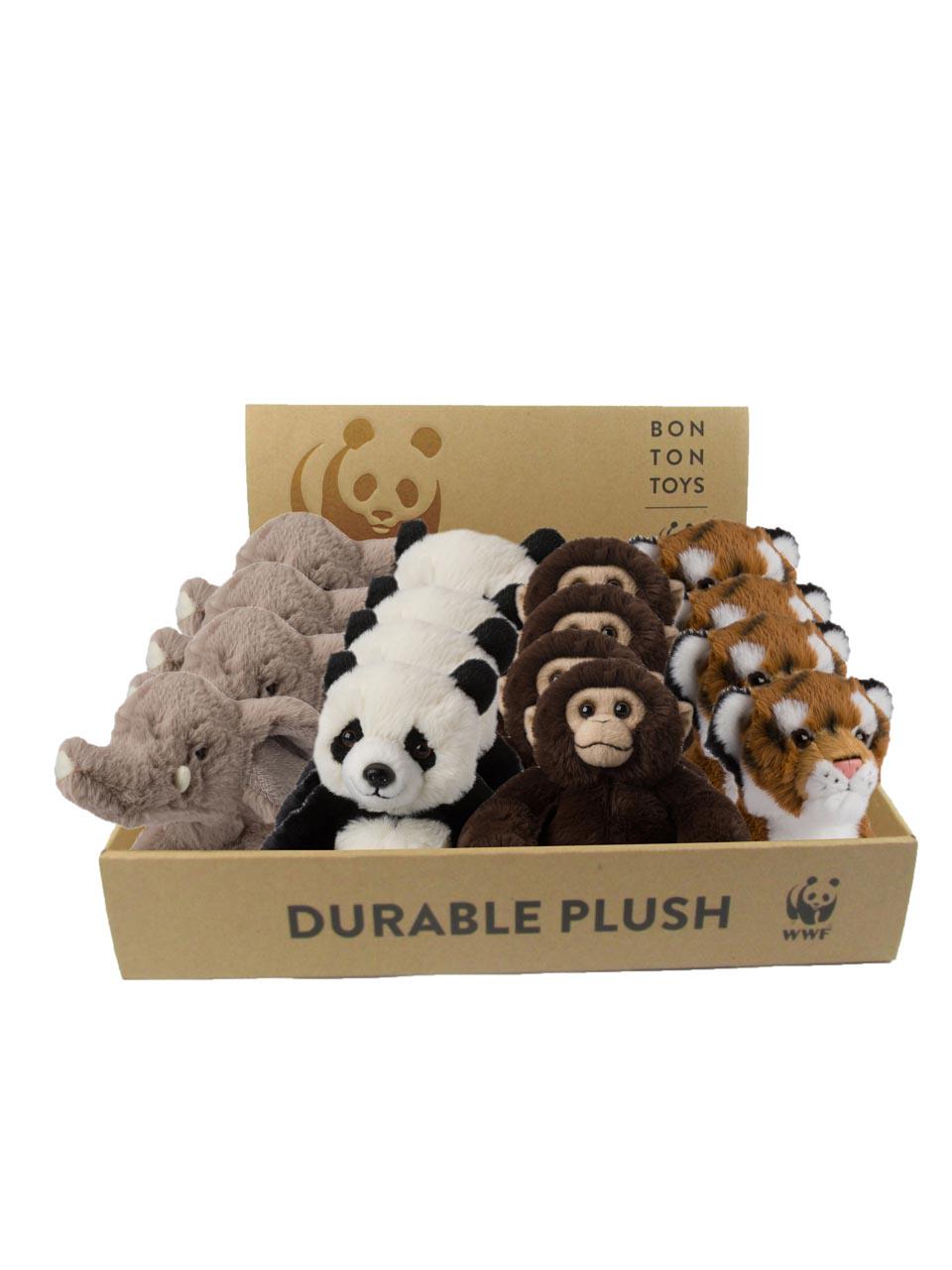 WWF Plush Toys, kids' Plush Wildlife 5 ass in display | Frankfurt Airport  Online Shopping
