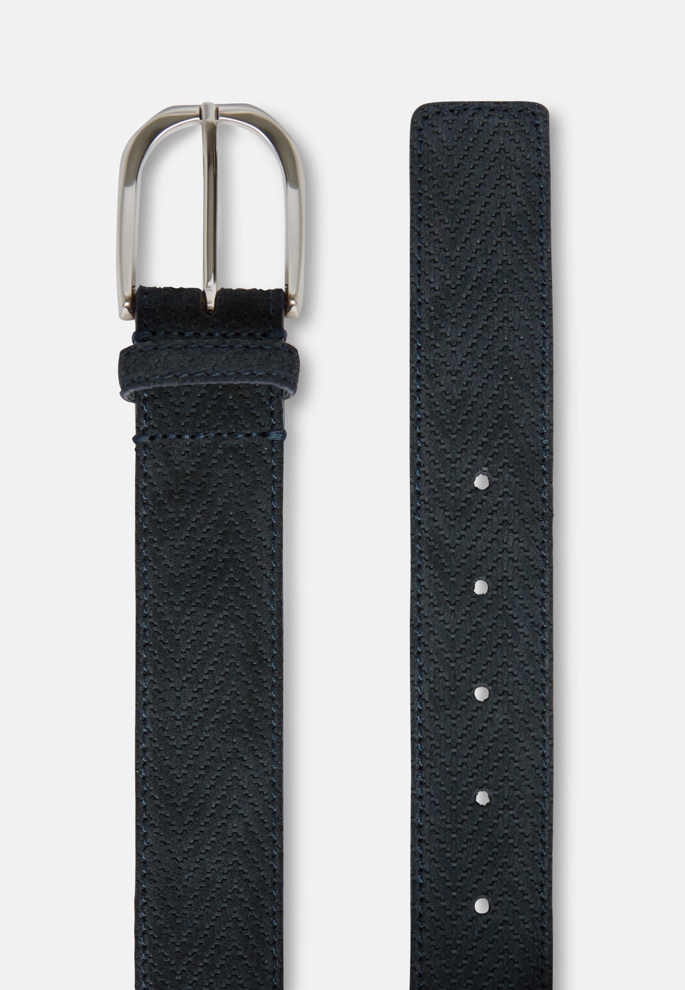 Printed Suede Belt Frankfurt Airport Online Shopping