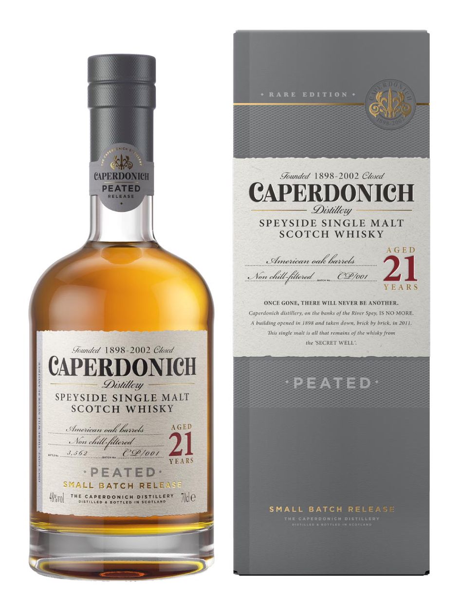 Caperdonich 21y Peated Speyside Single Malt Scotch Whisky 威士忌 48 度 0.7L ...