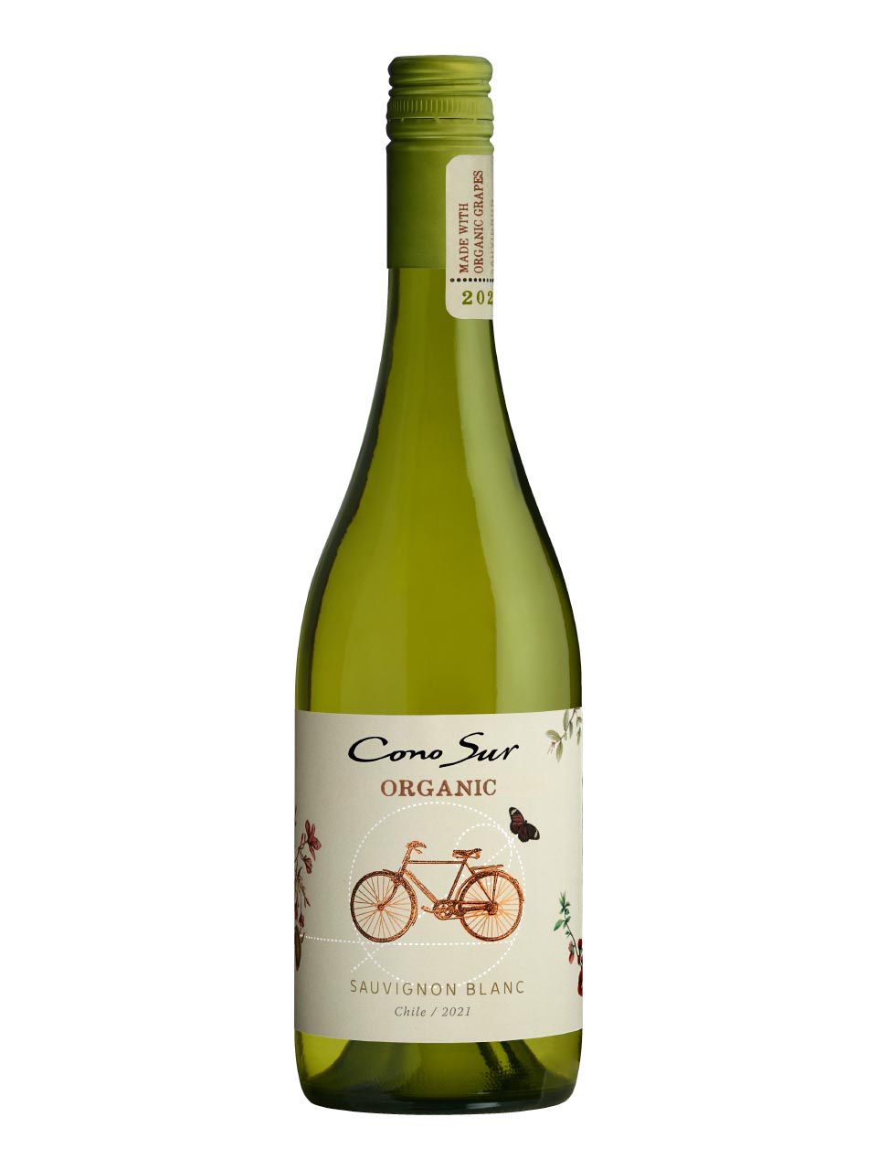 Cono Sur, Organic, Sauvignon Blanc, Wine of Chile, DO, trocken, weiß