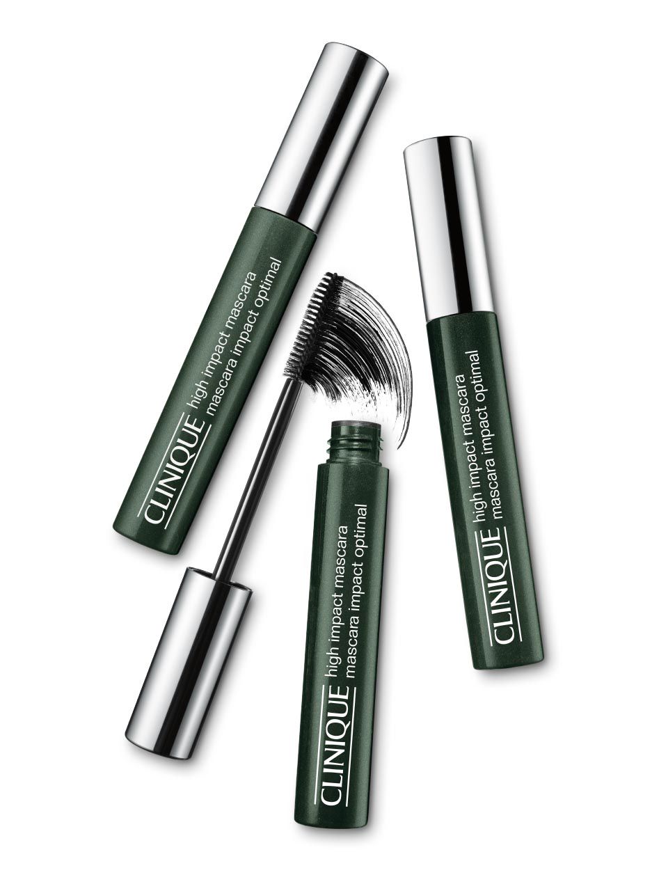 High Impact™ Extreme Volume Mascara | Clinique Clinique High Impact Mascara Set - Black, White, Green display picture 1