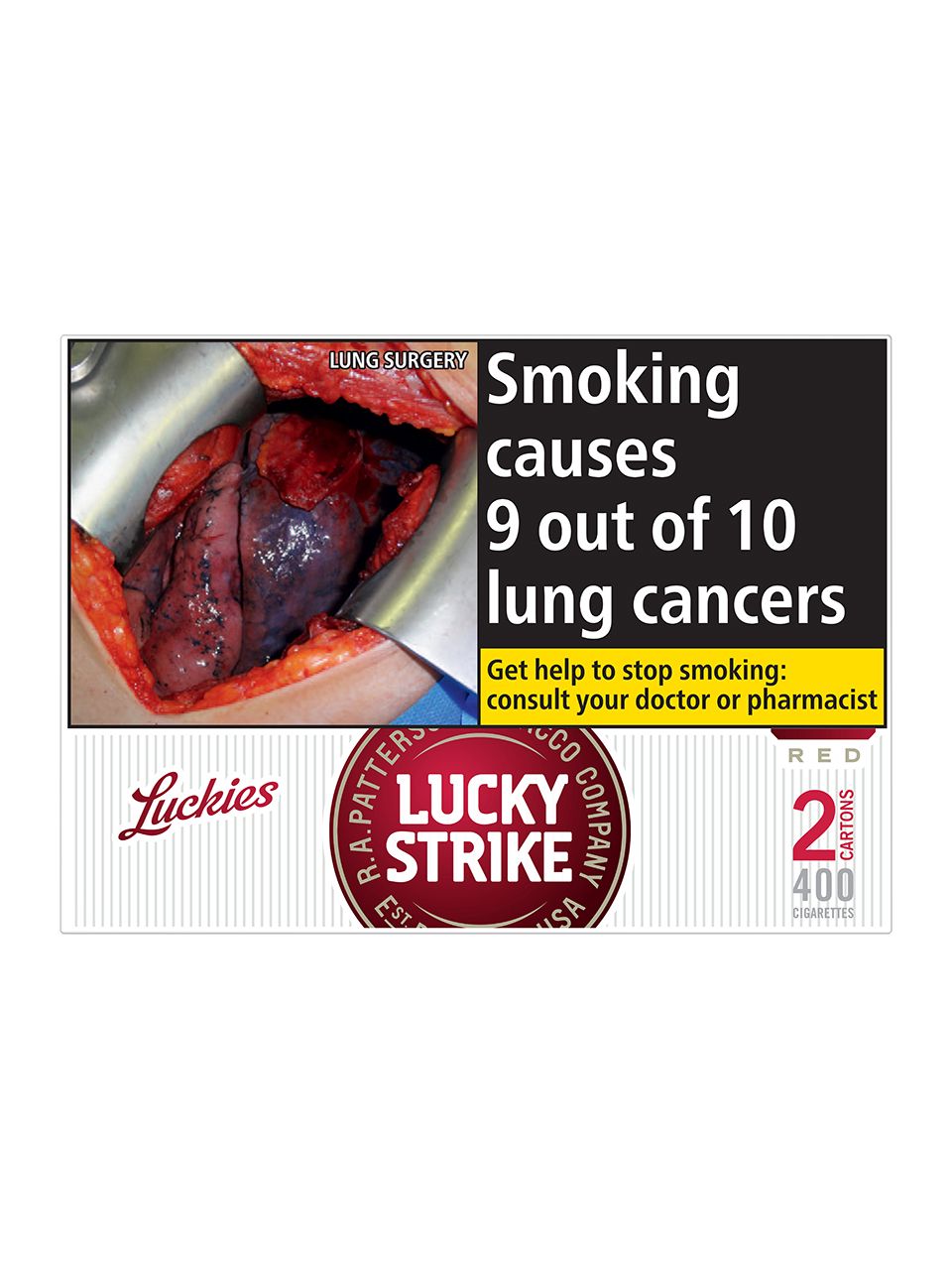 Lucky Strike Red 400s Deutschland | 法兰克福机场网上购物