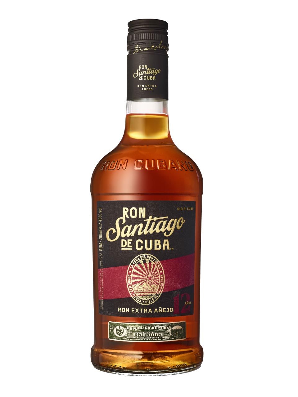 Ron Santiago de Cuba Extra Añejo 12yo 朗姆酒40 度70cl | 法兰克福机场网上购物