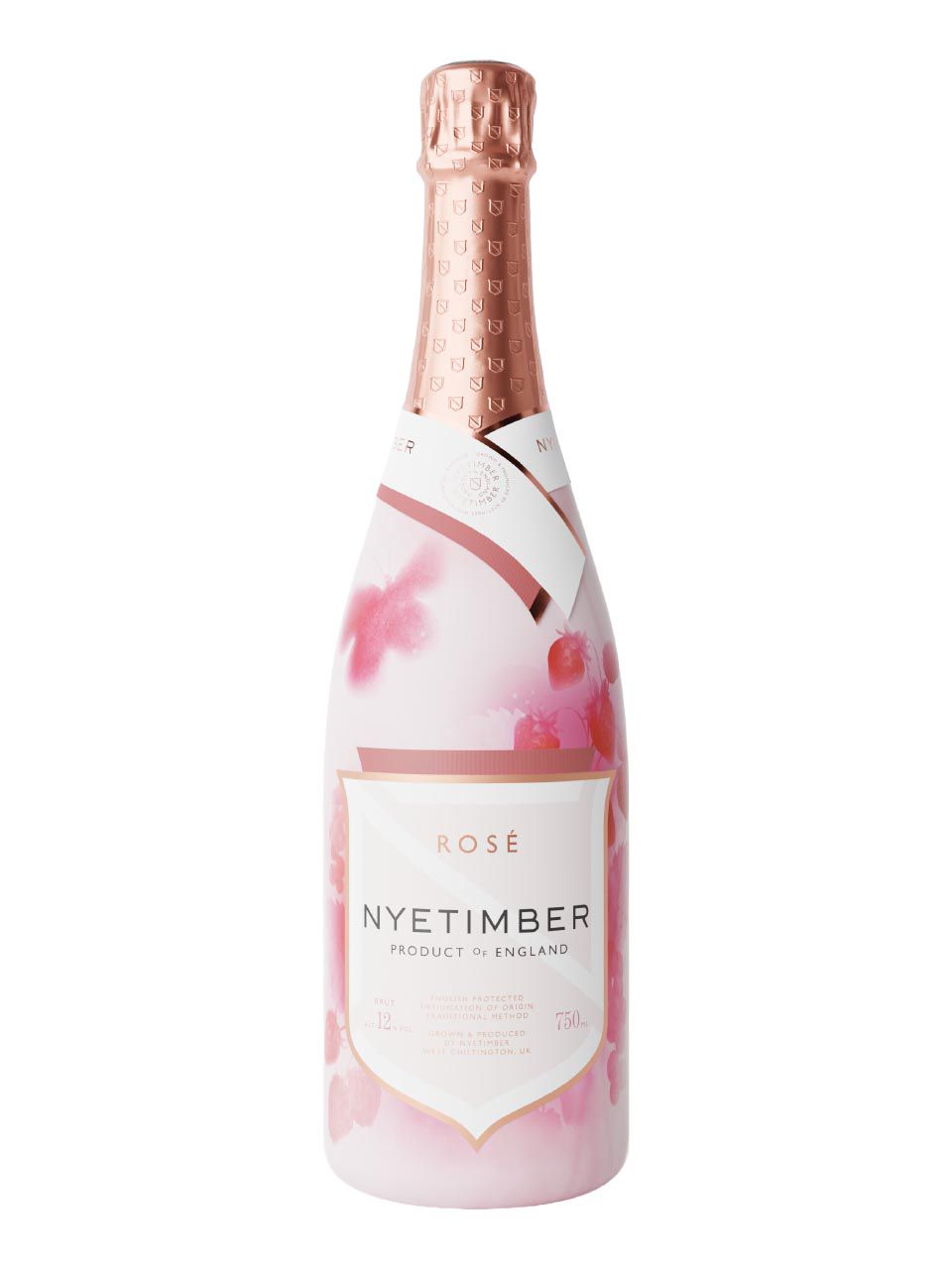 Nyetimber Rosé West Sussex 天然干型桃红葡萄酒 0.75L | 法兰克福机场网上购物