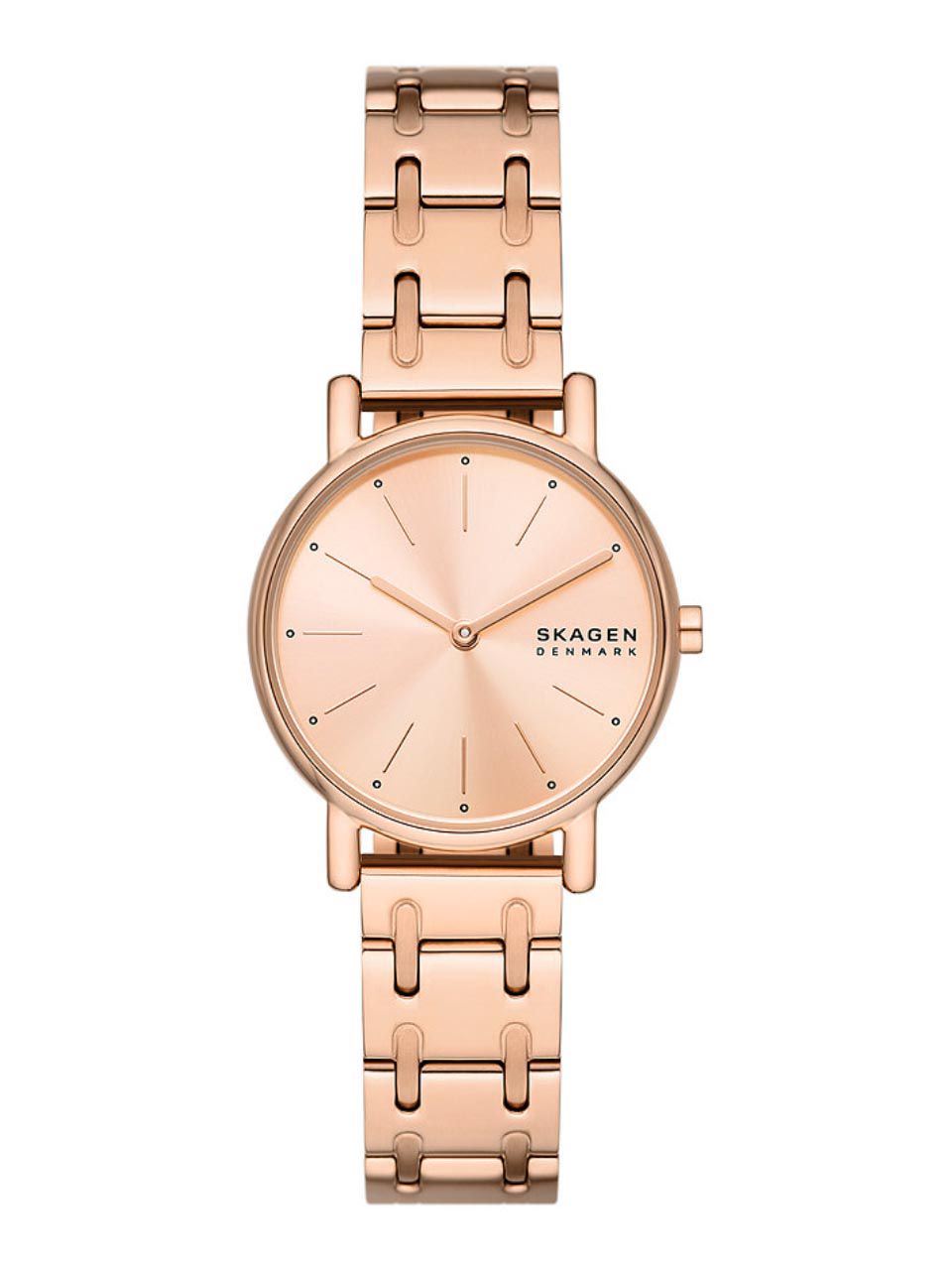 Leather Skagen Damenuhr Anita Milanaise Watch Damenuhr Rosegold