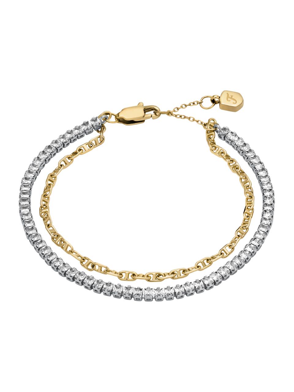 Fossil armband JF04128793 Heritage zwart Fossil armband JF04128793 Heritage zwart