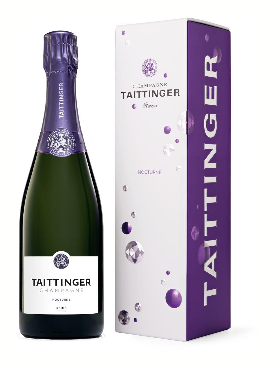 Taittinger, Nocturne, Champagne, AOC, sec, dry, white (gift pack