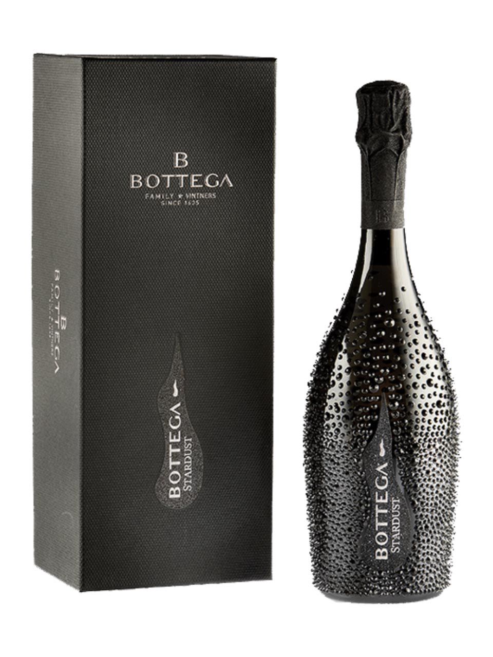 Bottega, Stardust Black Prosecco, Venetien, DOC, Extra Brut