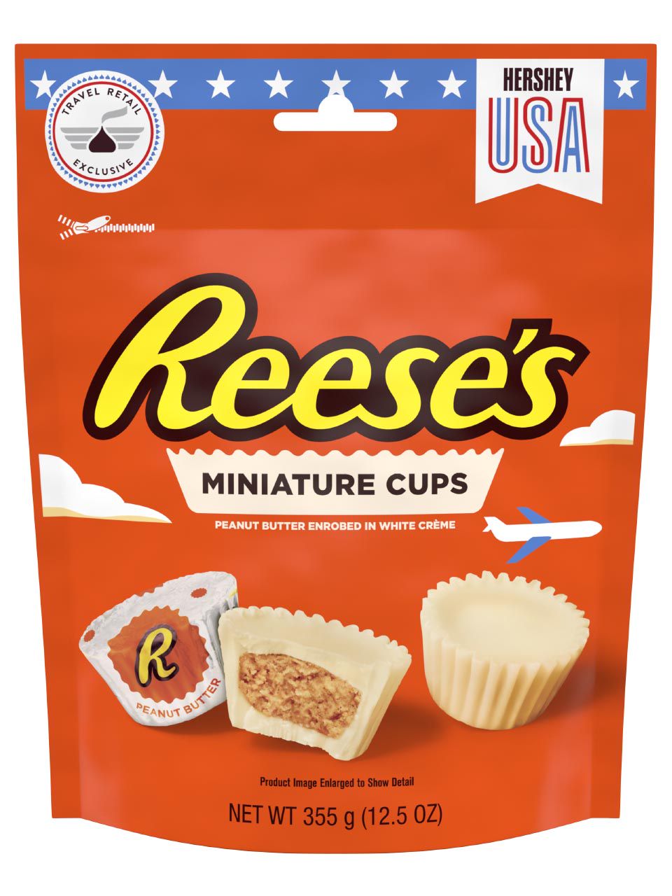 Reese's 花生酱白巧克力迷你杯 355g 法兰克福机场网上购物