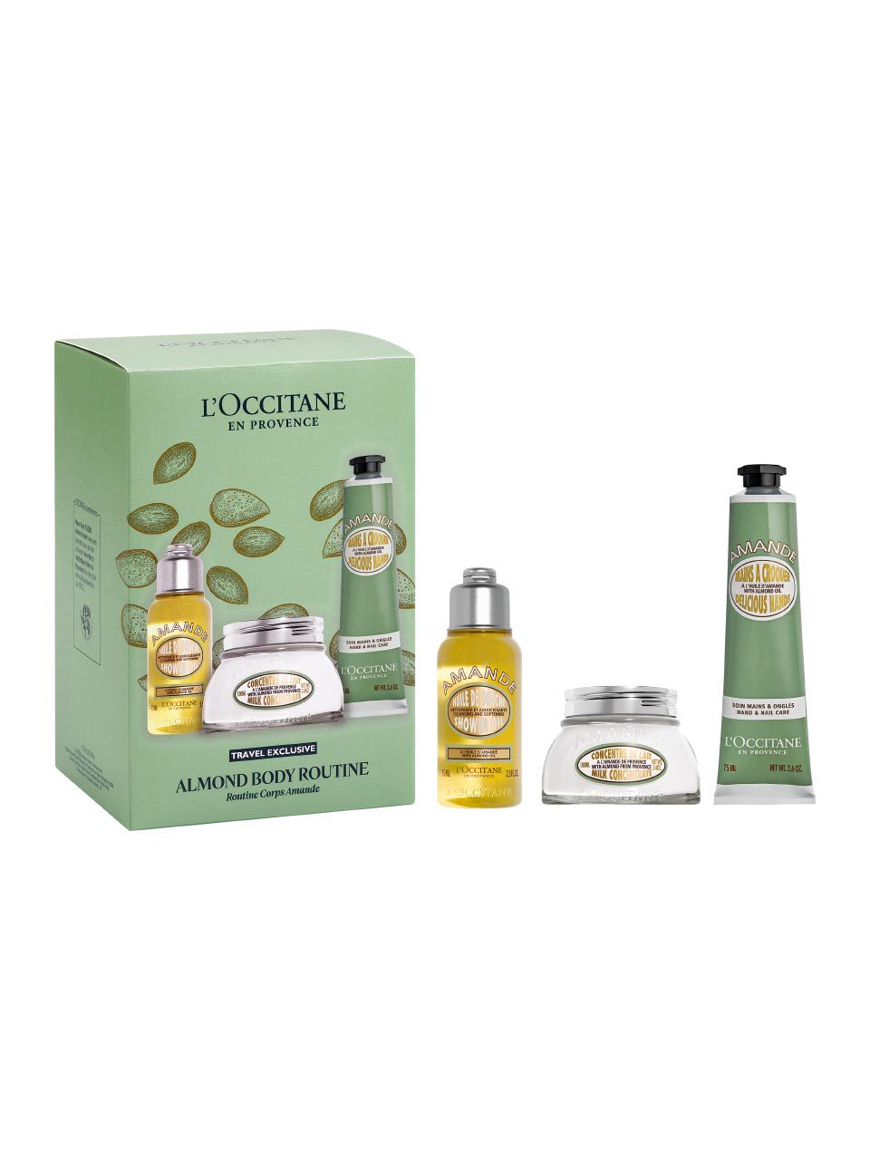 L'Occitane en Provence Almond Body Care Set | Frankfurt Airport