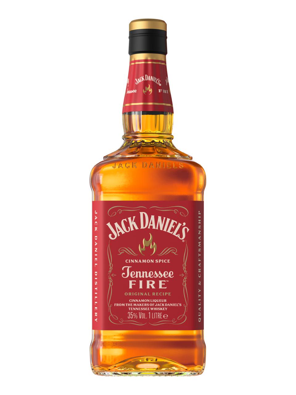 Jack Daniels Tennessee Fire Liqueur 利口酒35 度1L | 法兰克福