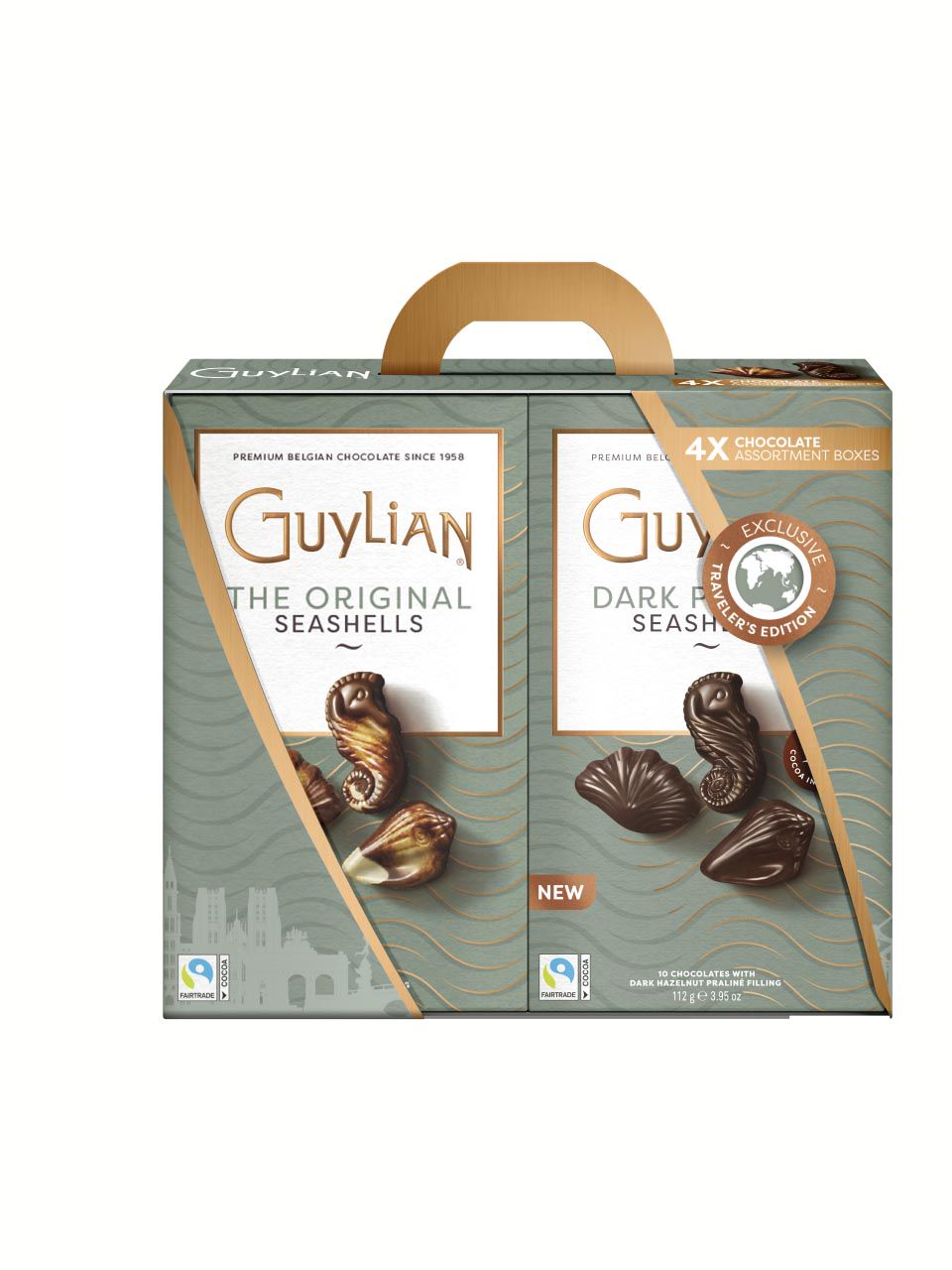 Guylian Chocolate Seashells 65g Guylian Chocolate Seashells 65g