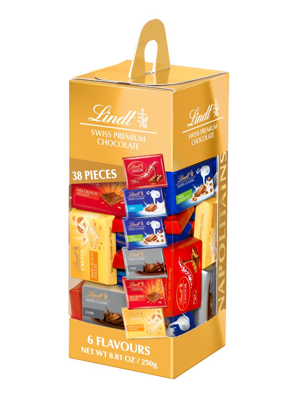 Lindt Assorted Napolitains Carrier Box 250g | Frankfurt Airport 