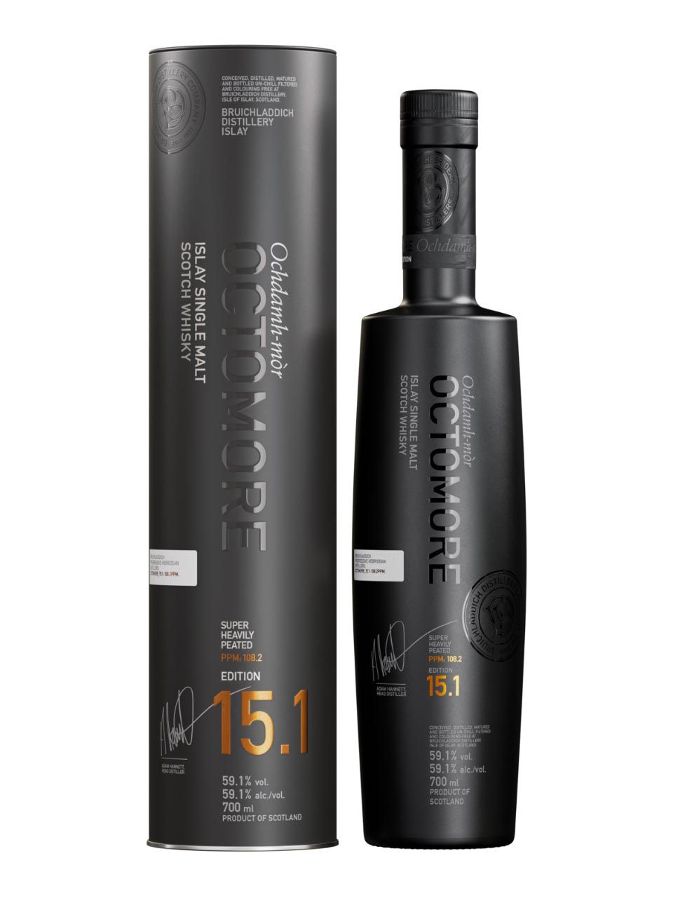 Octomore 15.1 750ml ウイスキー Octomore 15.1 Islay Single Malt Scotch Whisky 59.1% 0.7L