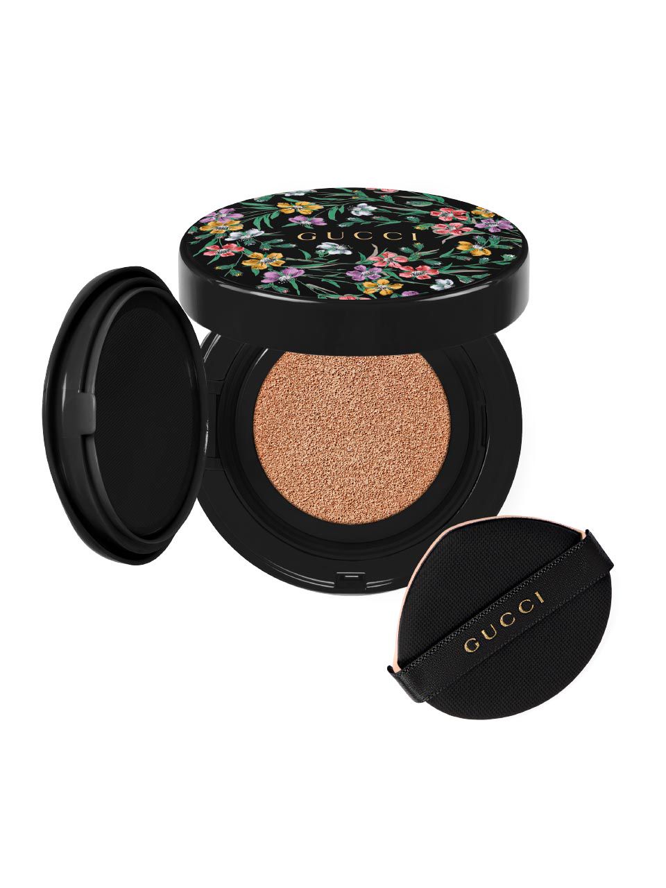 GUCCI フローラルクッション Gucci Cushion De Beaute Matte Cushion Foundation N° 05 14 g