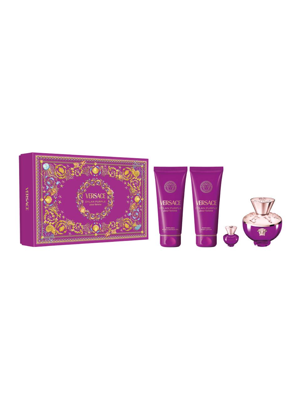 Versace Dylan Purple Set | Frankfurt Airport Online Shopping