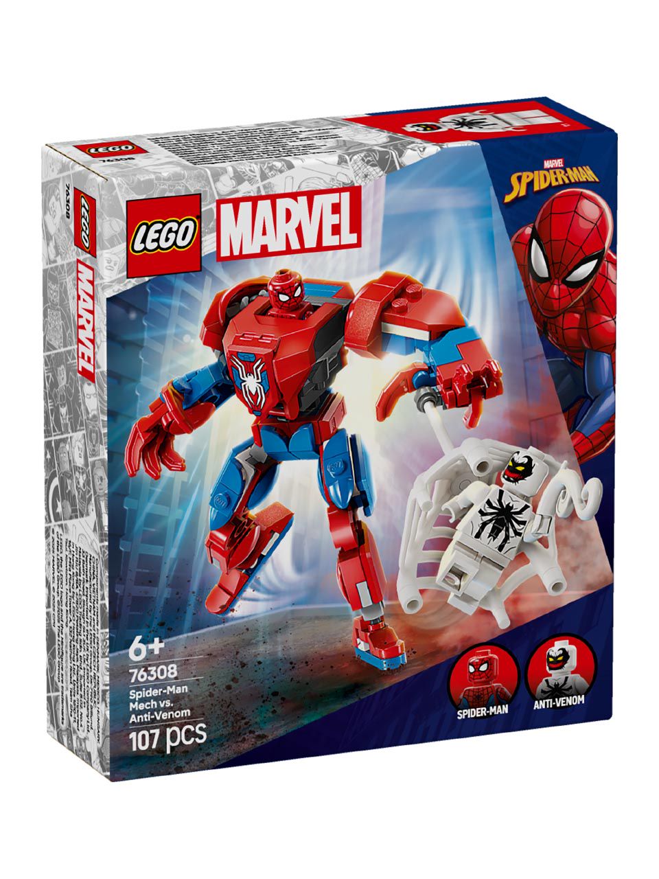 LEGO System A/S, Super Heroes Marvel, spider-man mech anti