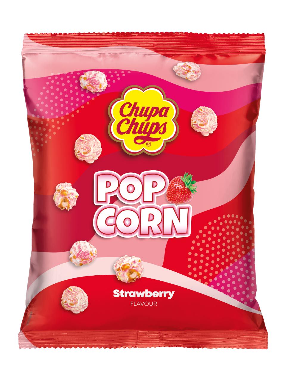 Chupa Chups Popcorn Strawberry flavour 135 gram | Frankfurt