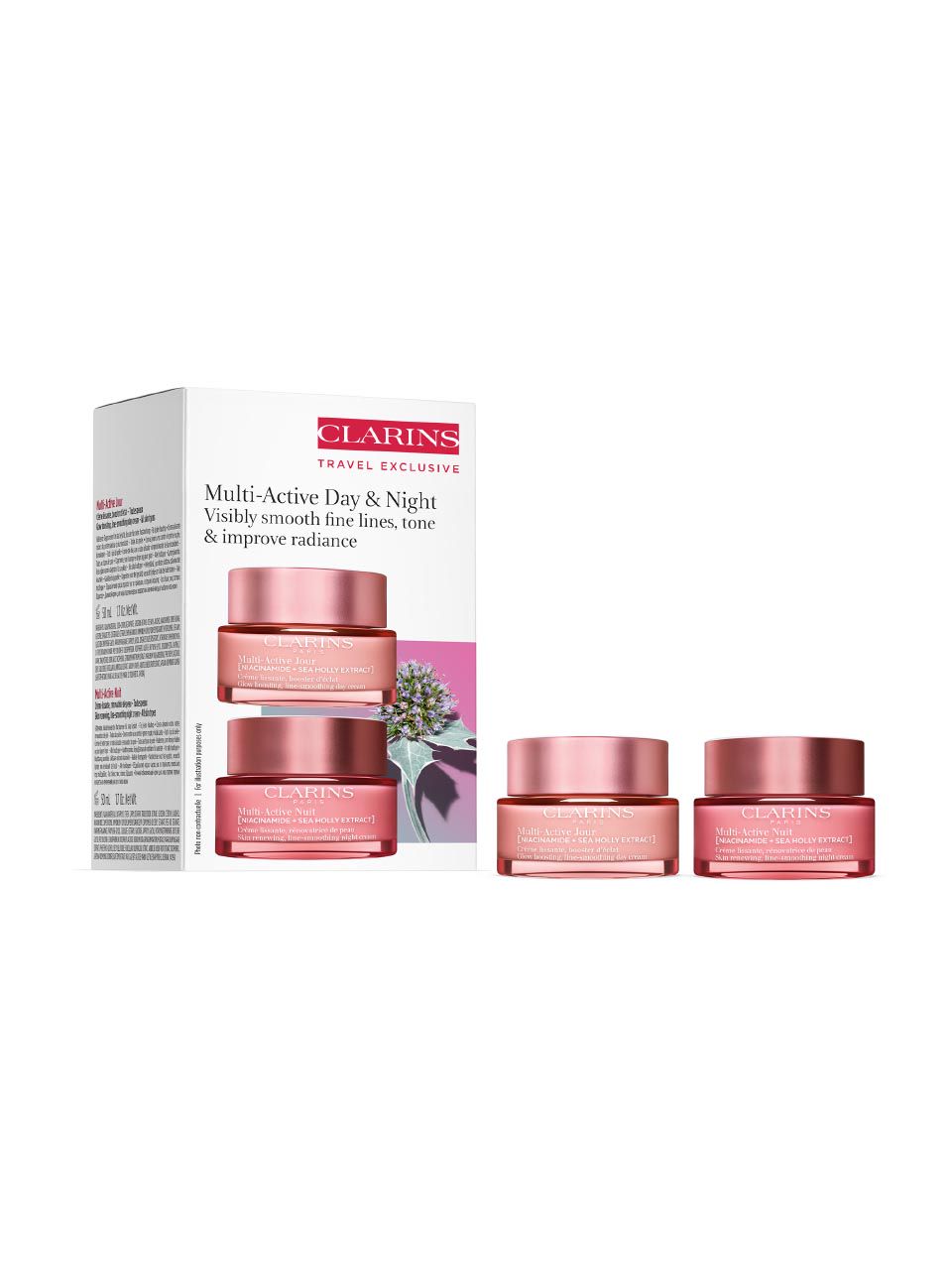 Clarins Multi Active Facial Care Set | Frankfurt Airport Online