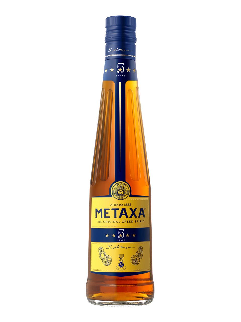 Metaxa 5* Griechischer Brandy 38% 0.5L | Frankfurt Airport Online Shopping