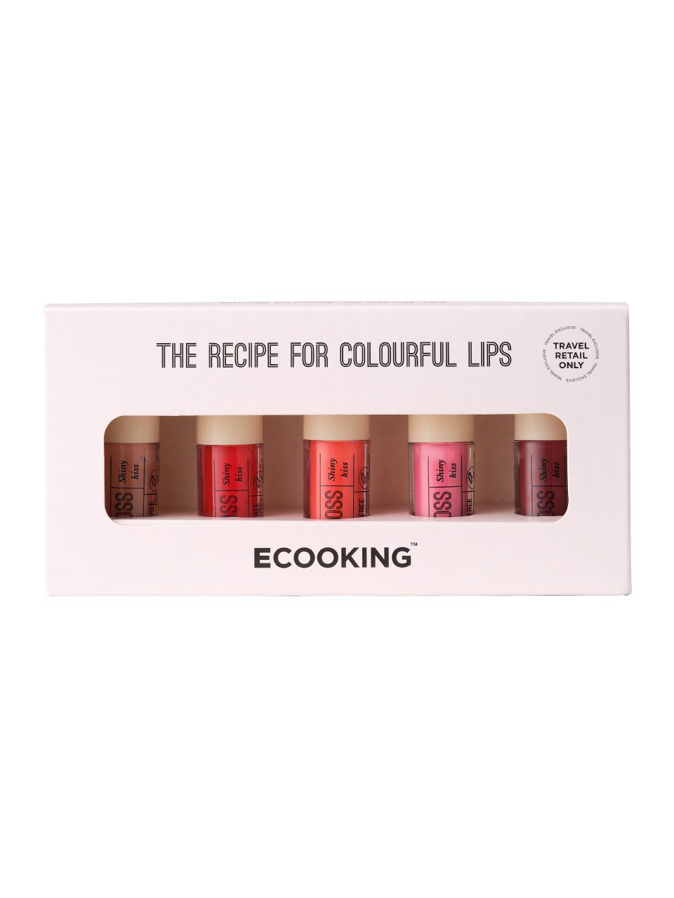 Ecooking Lip Gloss Set assorted Frankfurt Airport Online Shopping