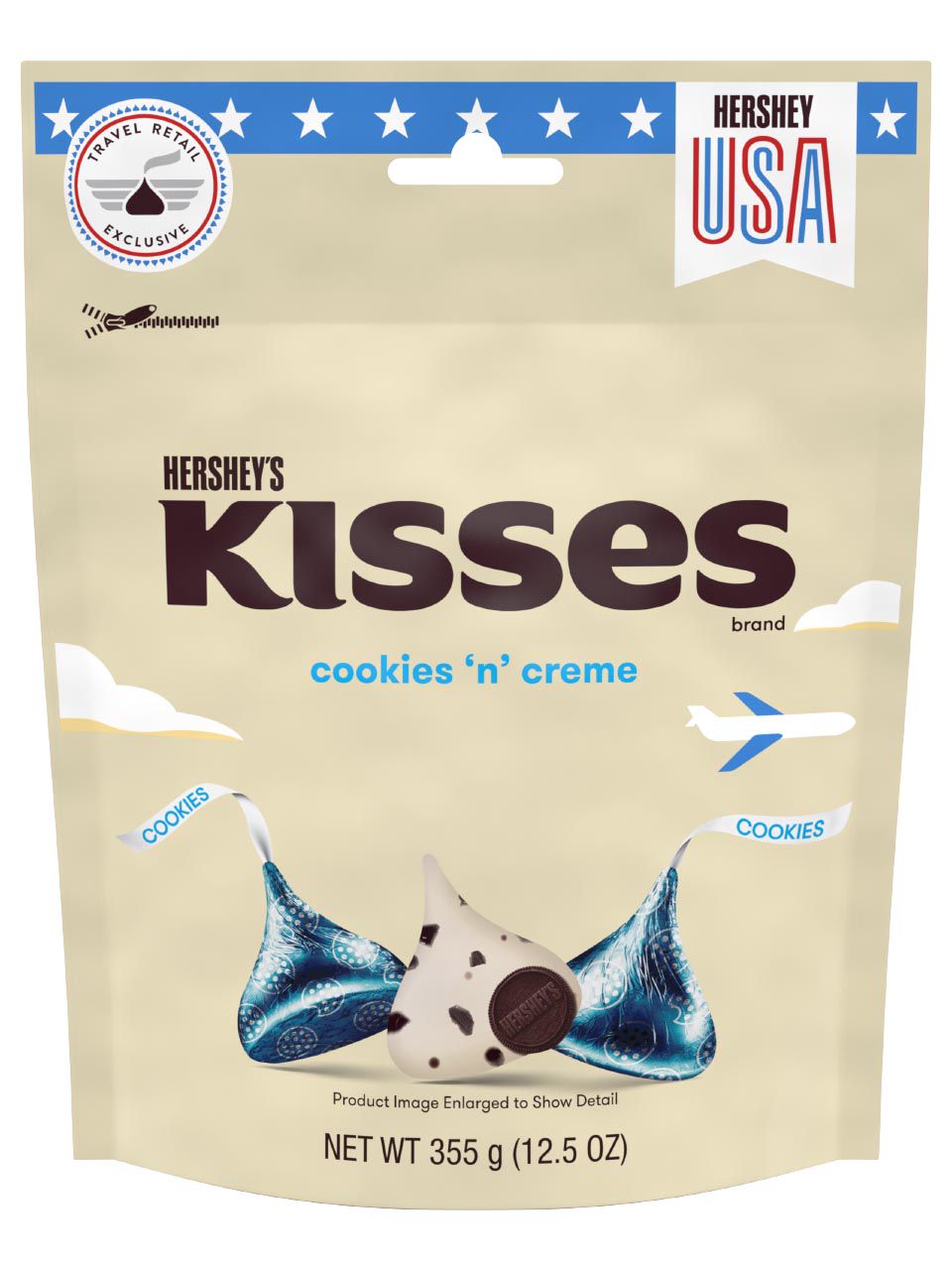 Hershey's Cookie and Cream Kisses 200g | Frankfurt Airport Online