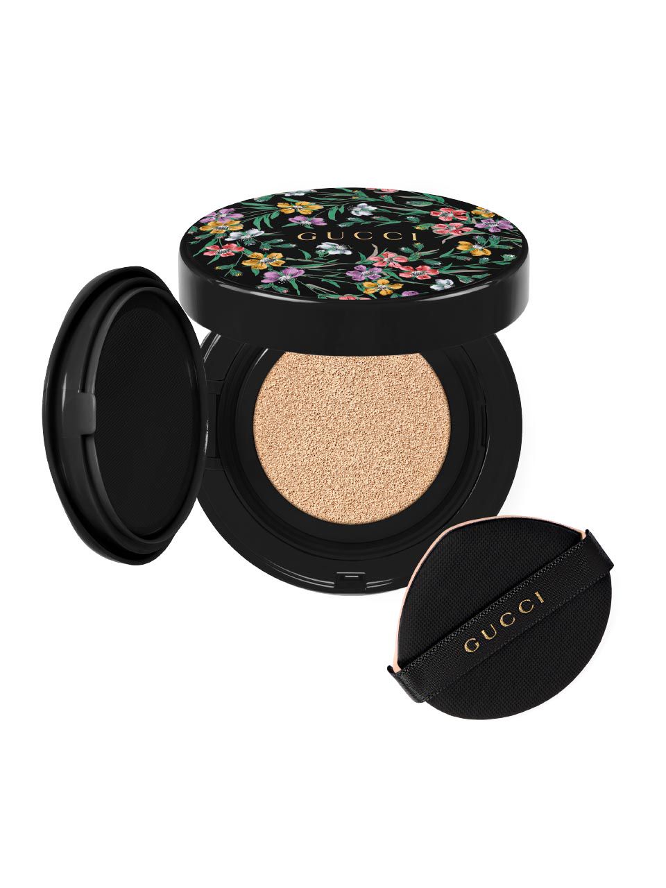 GUCCI フローラルクッション Gucci Cushion De Beaute Matte Cushion Foundation N° 2 14 ml