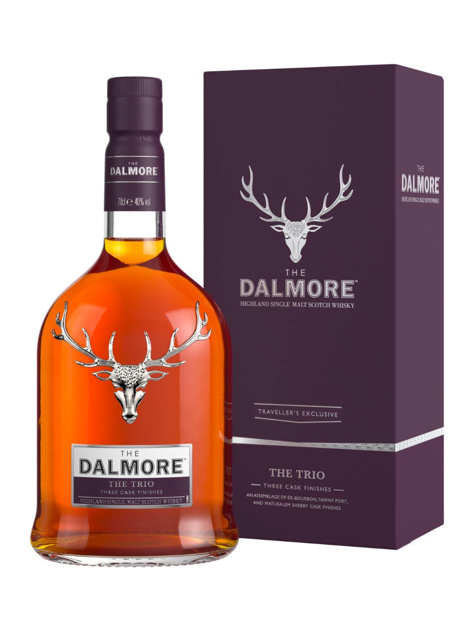 The Dalmore Trio Highland Single Malt Scotch Whisky 40% 0.7L gift