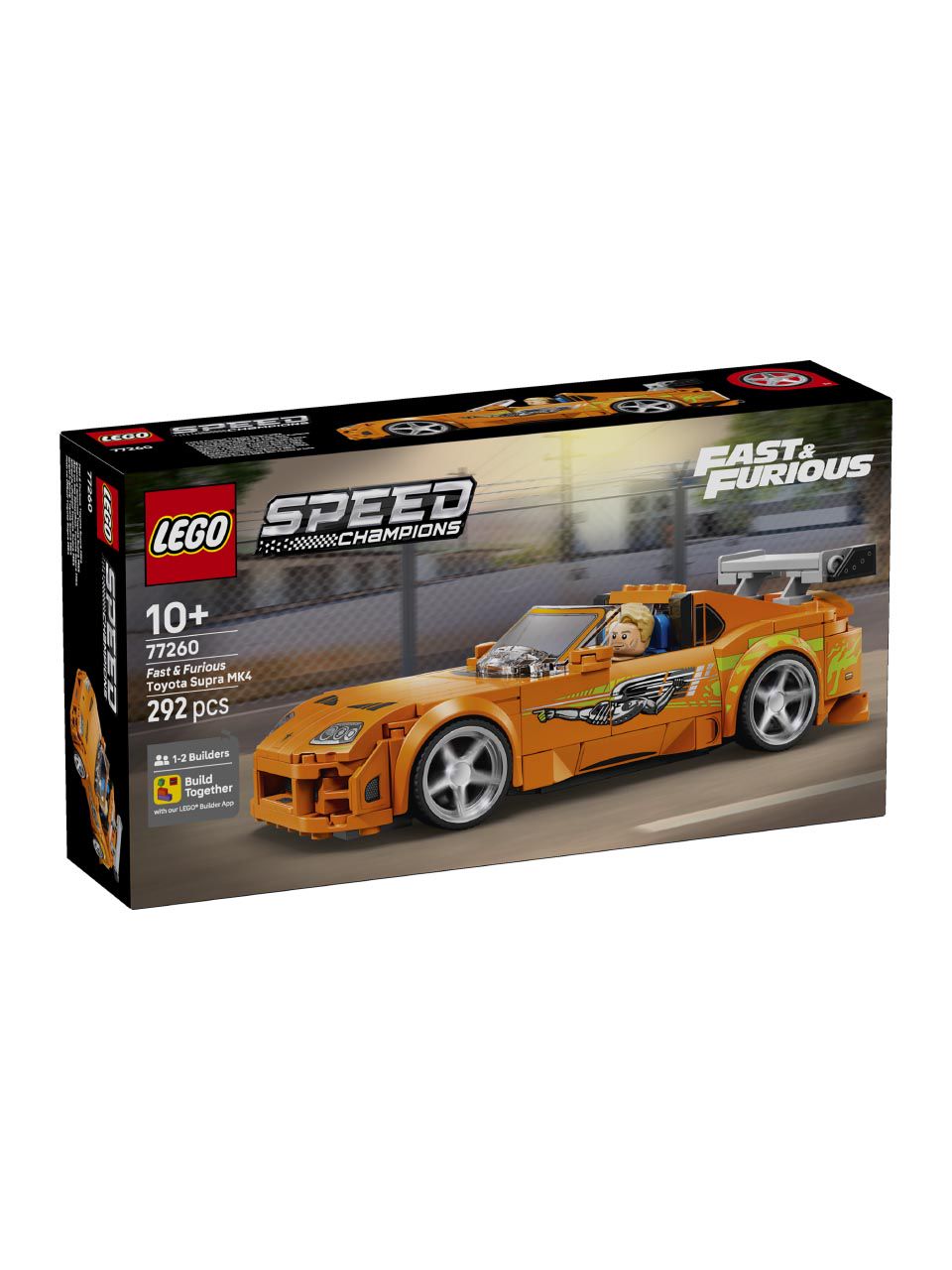 LEGO, Speed Champions, the fast and the furious toyota supra mk