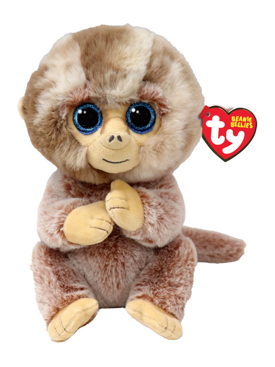 TY Beanie Buddy Galago Affe – Kuscheliger Plüschaffe 24 Cm Mit Glitzeraugen