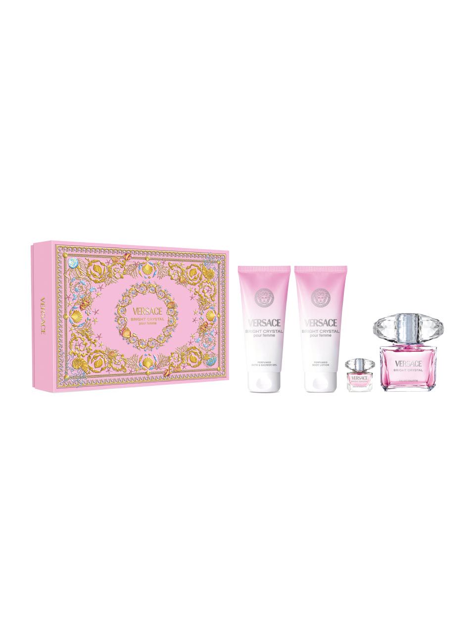 【新品未使用】VERSACE BRIGHT CRYSTALセット Versace Bright Crystal Set | Frankfurt Airport Online Shopping