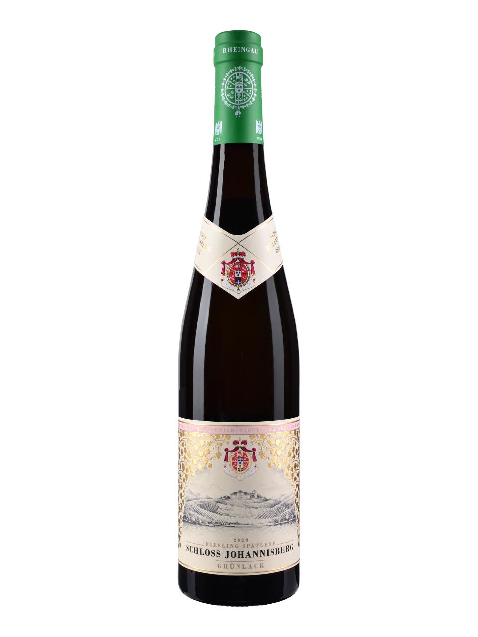 Schloss Johannisberg, Grünlack, Riesling, Spätlese, Rheingau, semi