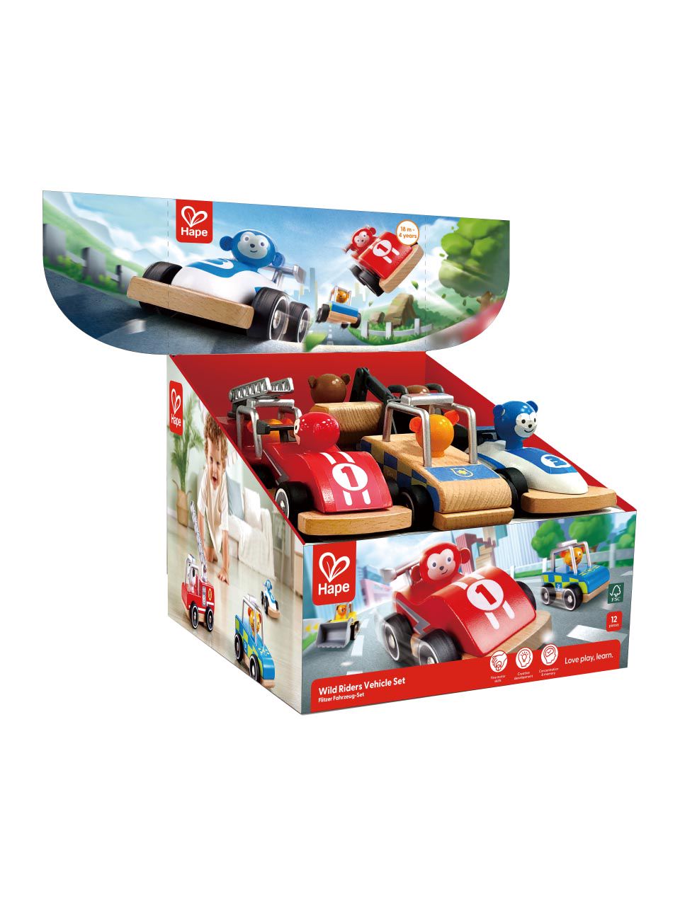 Hape, Flitz Vehicle Set | Frankfurt Airport Online Shopping