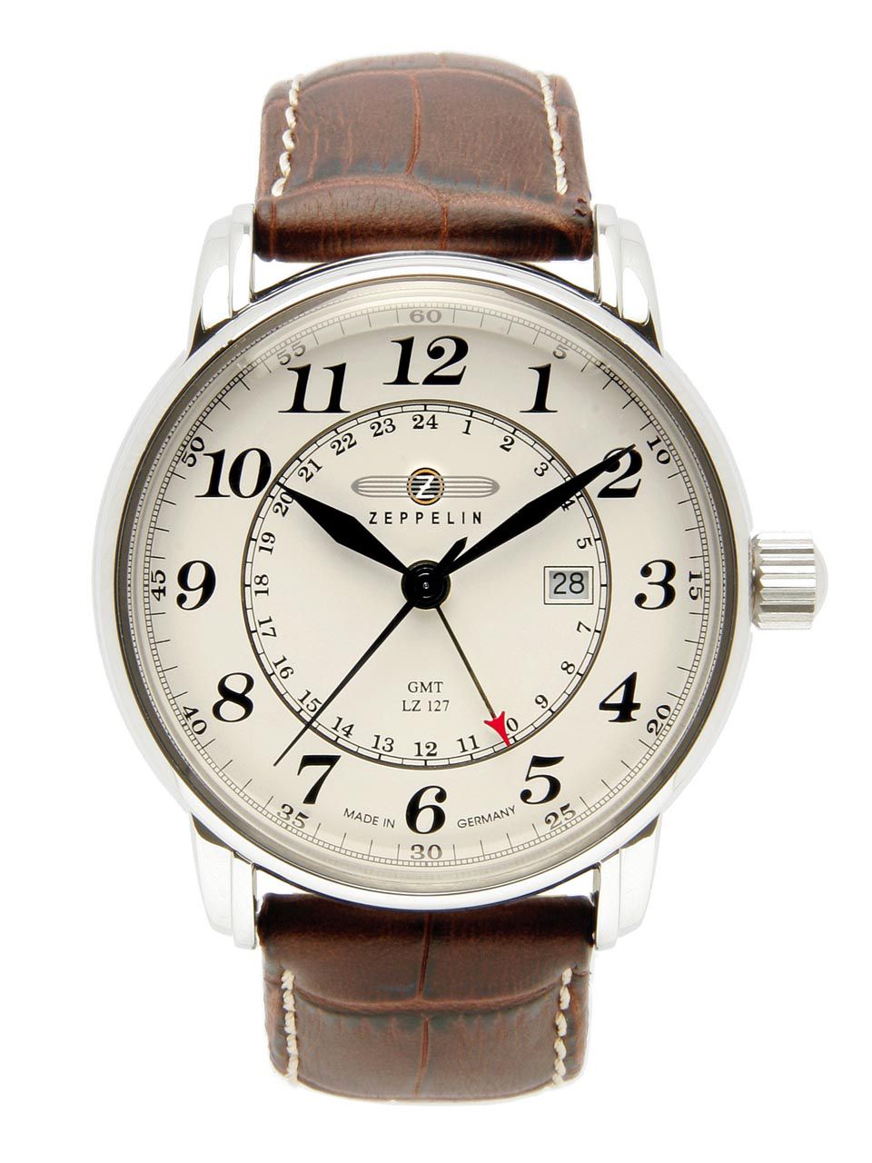 Strap Pca Armbanduhr Herren Uhr Pca Uhr Braune Herren Armbanduhr