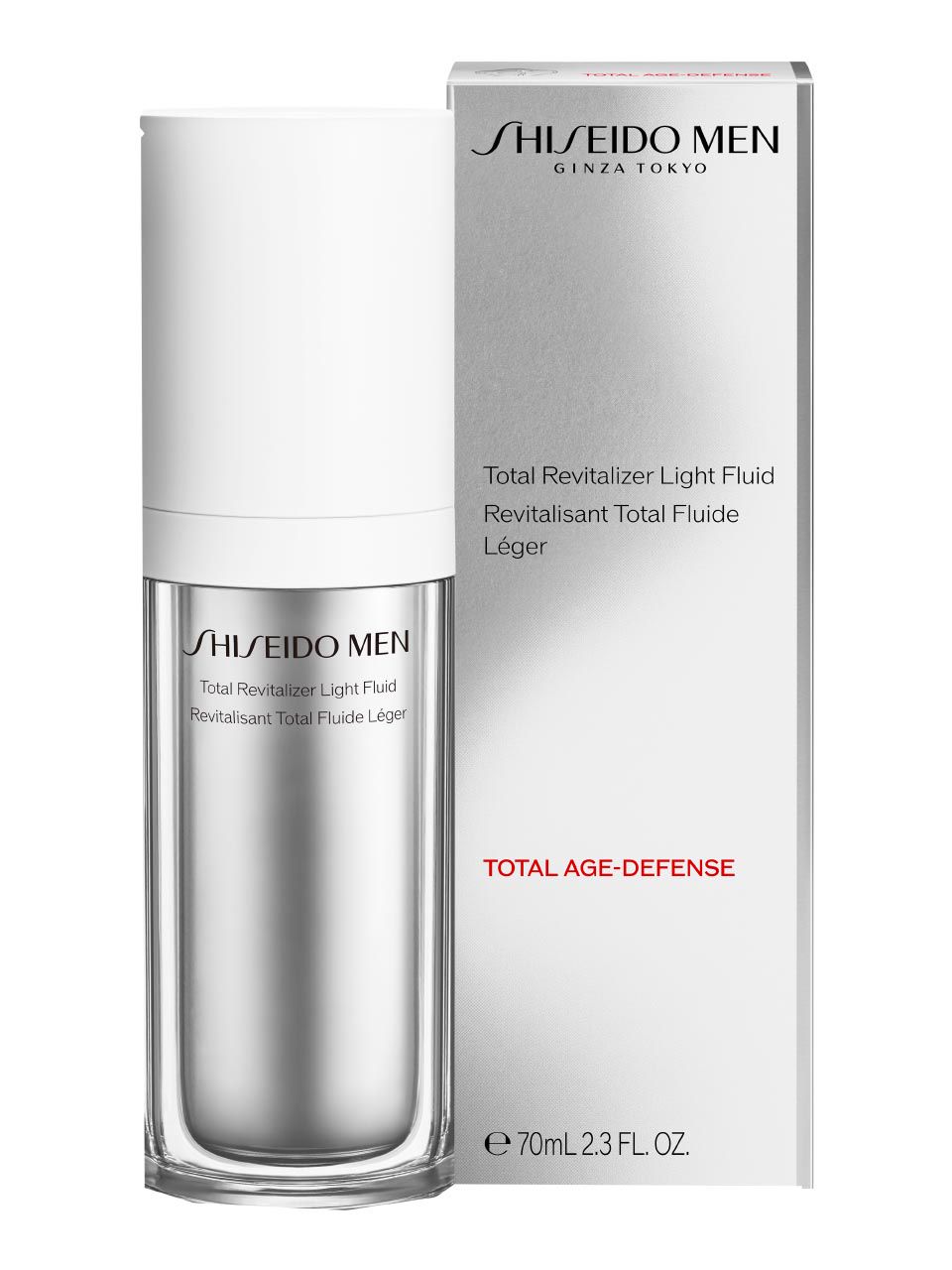 Shiseido Men Total Revitalizer Light Fluid Moisturizer 乳液70 ml