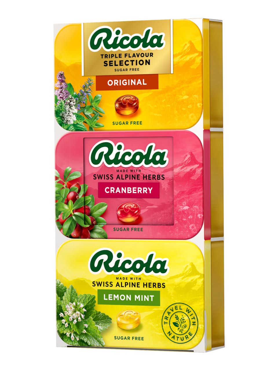 Ricola Ass. Tin Multipack 3x75g | Frankfurt Airport Online Shopping