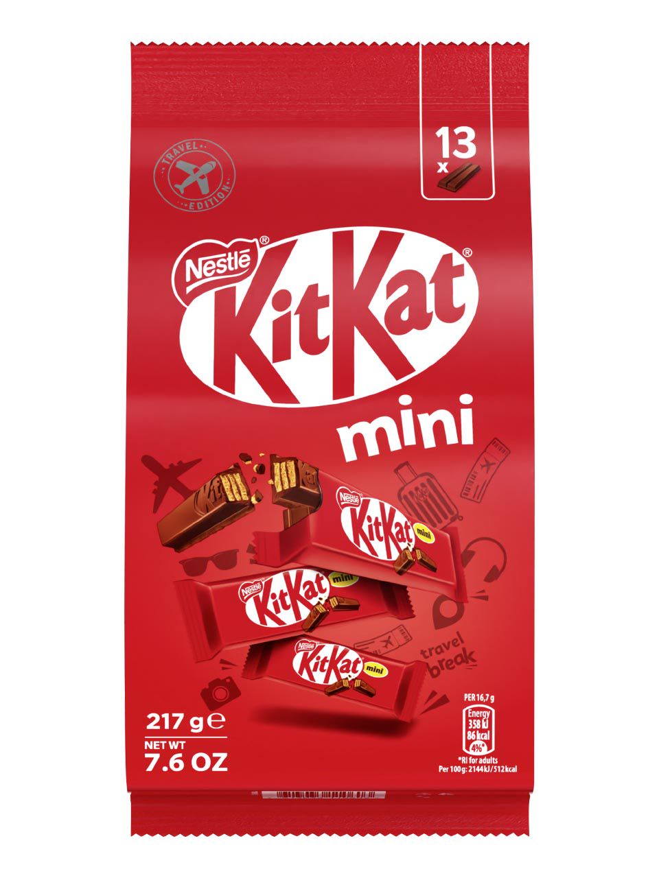 KitKat Mini Snack Bag 217g | Frankfurt Airport Online Shopping