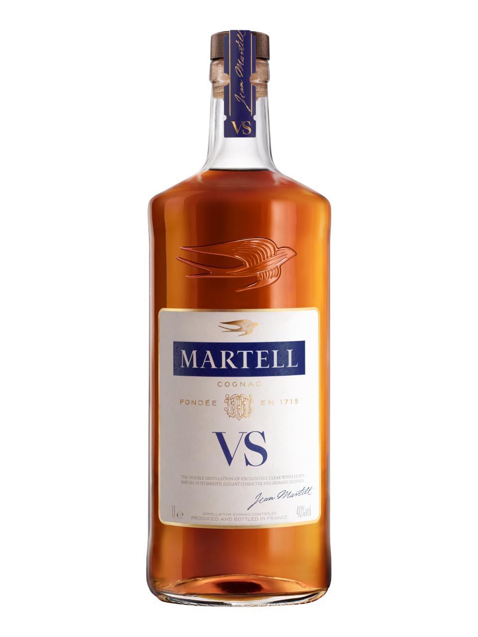 MARTELL VS コニャック 1リットル Martell VS Single Distillery Cognac 40% 1L | Frankfurt
