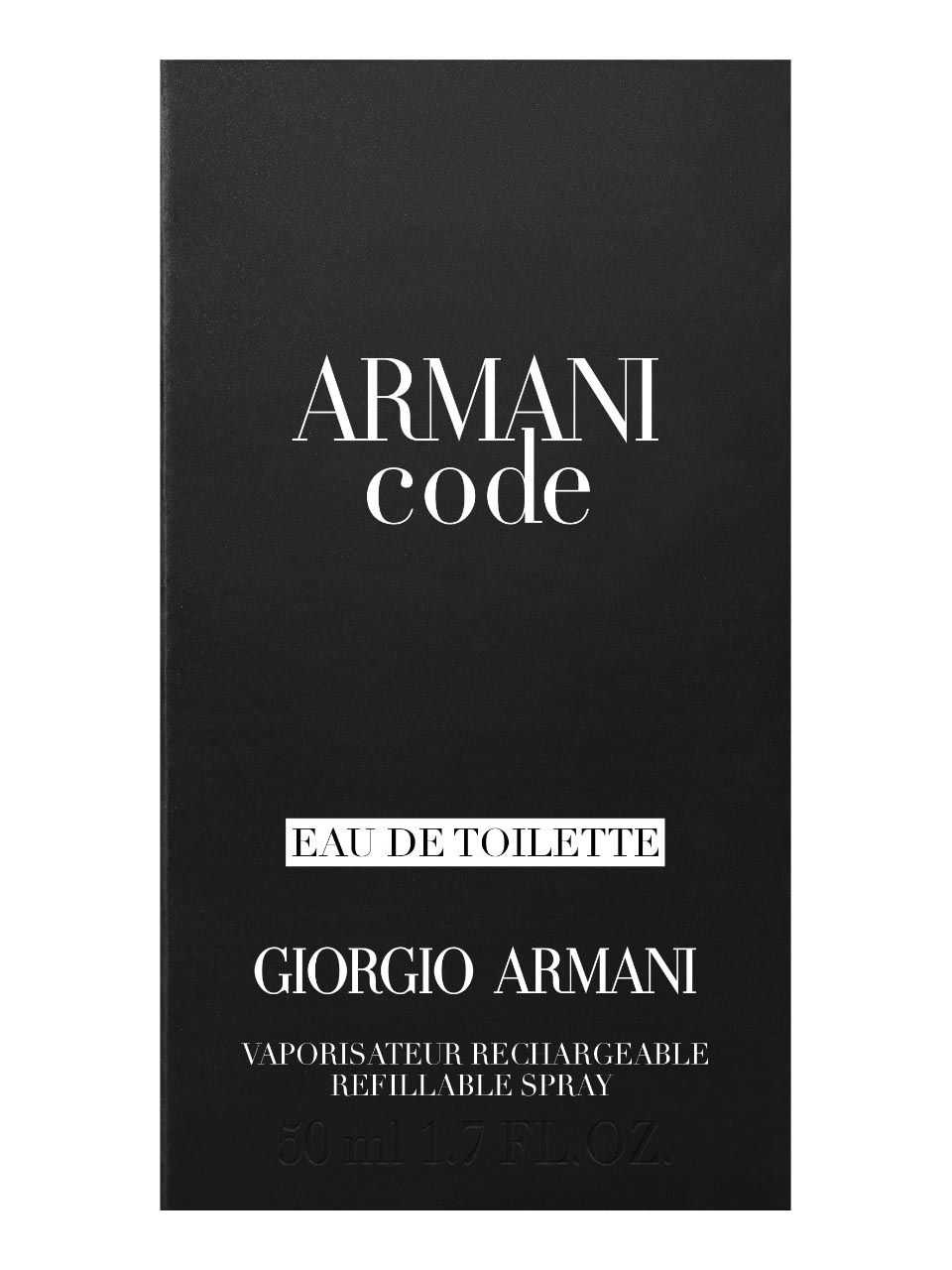 Armani code edt 50ml deals