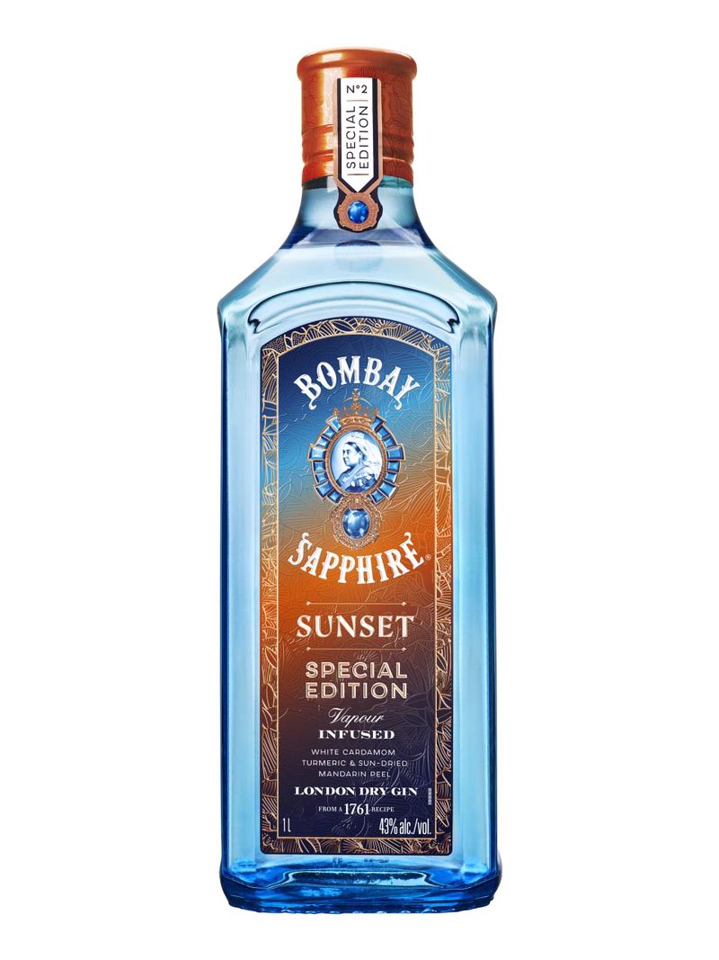 Bombay Sapphire Gin Sunset 43% 1L