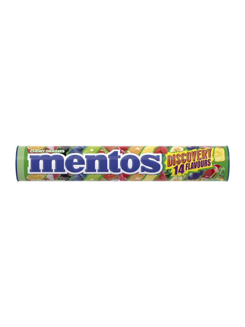 Mentos Jumboroll Kaubonbons in verschiedenen Fruchtgeschmacksrichtungen
