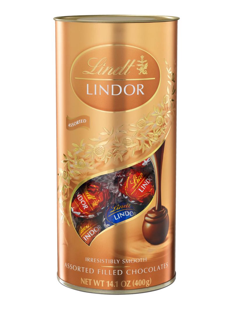 Lindt Lindor Tube Assorted 400g