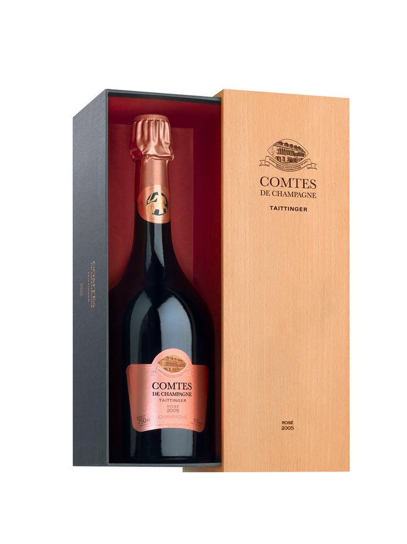 Taittinger, Comtes de Champagne, Champagne, AOC, brut, rosé (Geschenkverpackung) 0.75L