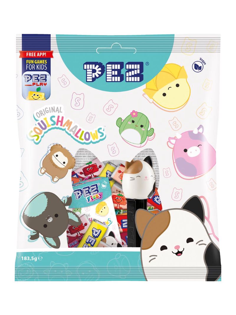 PEZ Maxibag Squishmallow 183,5g