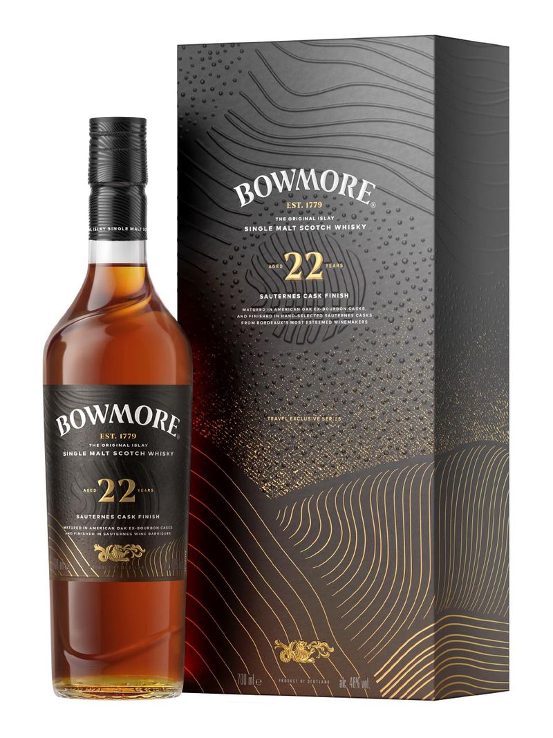 Bowmore 22y Islay Single Malt Scotch Whisky 48% 0.7L