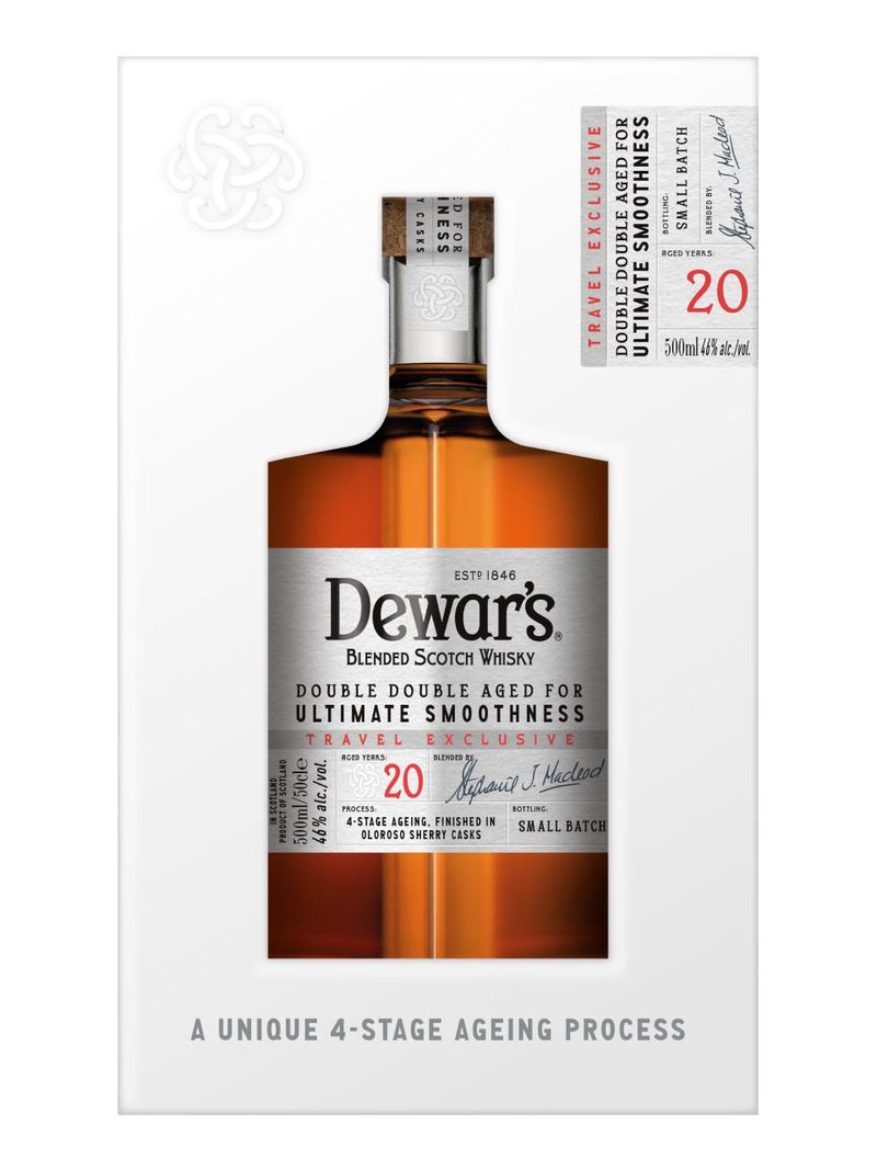 Dewar ́s DD 20y 46% 0.5 GP