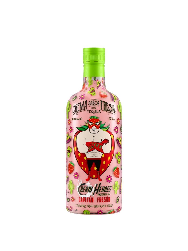 Cream Heroes Strawberry Liqueur 17% 1L